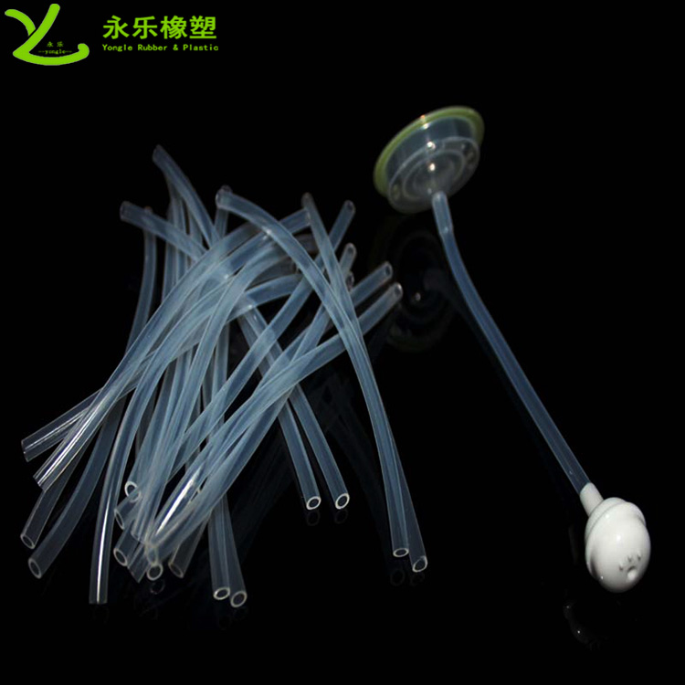 擠出奶瓶硅膠管，食品級(jí)透明奶瓶硅膠管，耐高溫硅膠管