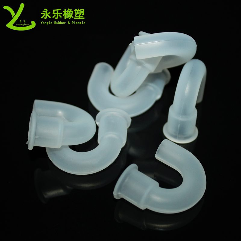 醫(yī)用硅膠彎管，模壓硅膠彎管，血氧儀硅膠彎管