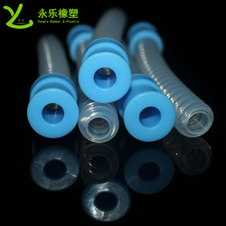 呼吸機(jī)硅膠波紋管，醫(yī)用硅膠波紋管，無氣味硅膠波紋管
