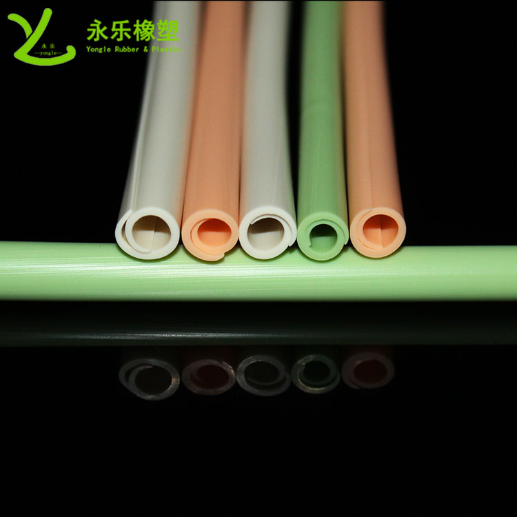 硅膠吸管，擠出異形硅膠吸管，食品級硅膠吸管