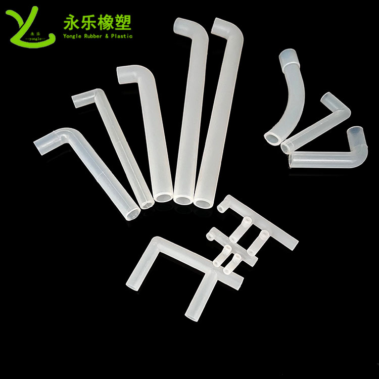 醫(yī)用硅膠彎管，模壓硅膠彎管，血氧儀硅膠彎管