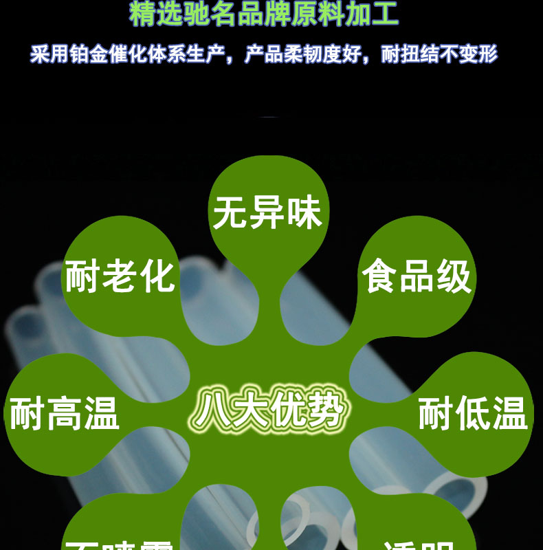河?xùn)|無(wú)鹵蠕動(dòng)泵硅膠管